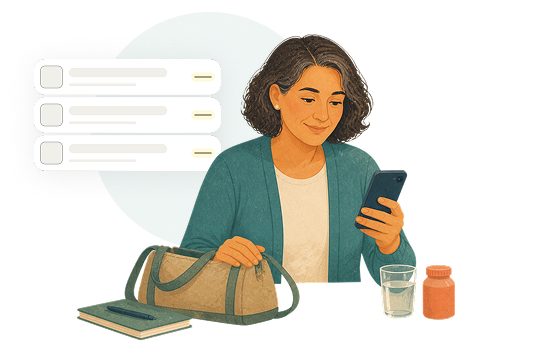 Daily priorities illustration